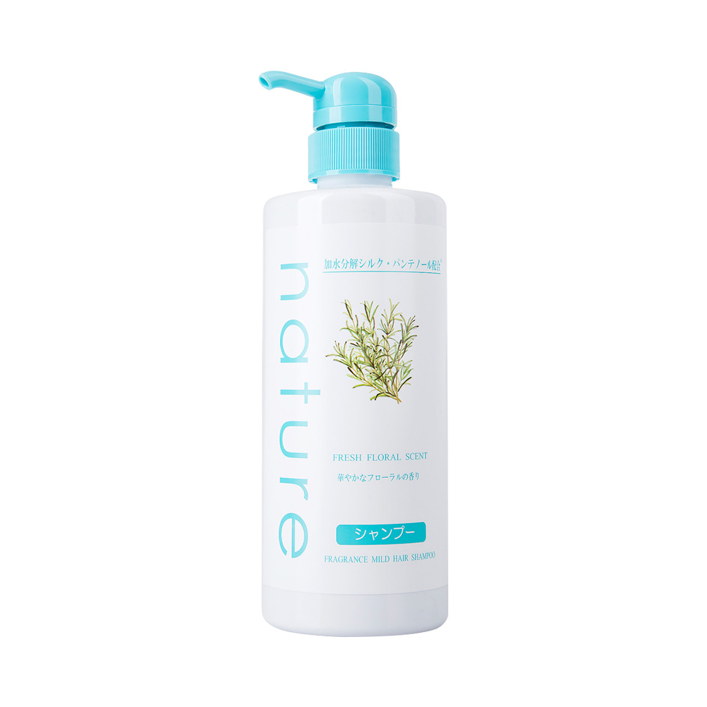 Dầu gội thảo dược Naris Nature Fresh Floral Scent Fragrance Mild Hair Shampoo 500ml